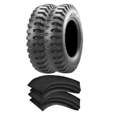 Imagem de Kit 2 Pneus 650-16 10L 108/107L At06 Militar Anteo + Câmara
