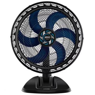Imagem de Ventilador Mesa Xtreme Force Vb50 3 Velocidades 6 Pás Arno Preto 110V