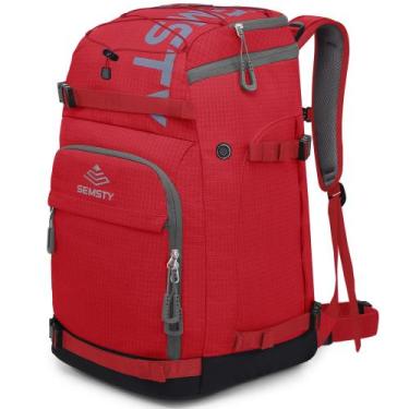 Imagem de Bolsa de botas de esqui SEMSTY 55L impermeável para esqui e snowboard 