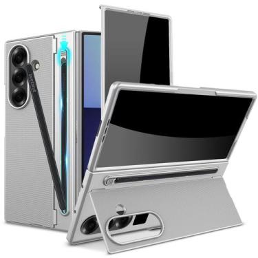 Imagem de Capa YQODSZ para Samsung Galaxy Z Fold 7 com suporte para caneta S