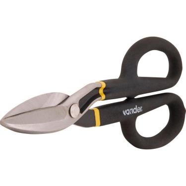 Imagem de Tesoura Chapas Universal 10 Reta Cabo Plástico Tc100 Vonder