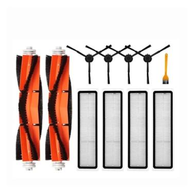 Imagem de Compatible With Dreame D9 Dreame Bot L10 Pro Trouver Robot LDS Vacuum Finder Spare Parts Accessories Main Side Brush Mop Hepa Filter(Burgundy)