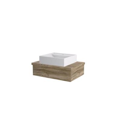 Imagem de Conjunto Bancada C-cuba Q39 Metrópole 600 Branco Chess Carvalho