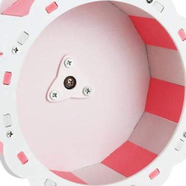 Imagem de GOWENIC Brinquedo de Hamster Em Formato de Girassol, Conjunto Silencioso de Parafuso Em Pvc, Roda de Corrida para Animais de Estimação, Brinquedo Lavável para Esportes de Animais de Estimação (#4)