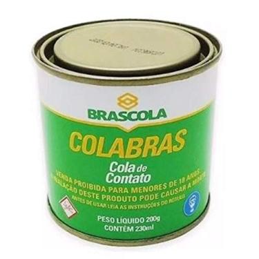 Imagem de Cola Contato 200G, Brascola 406870, Branco