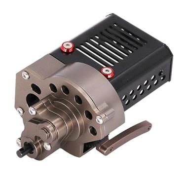 Imagem de Caixa de transmissão de motor frontal de metal para atualização de carro off-road SCX10