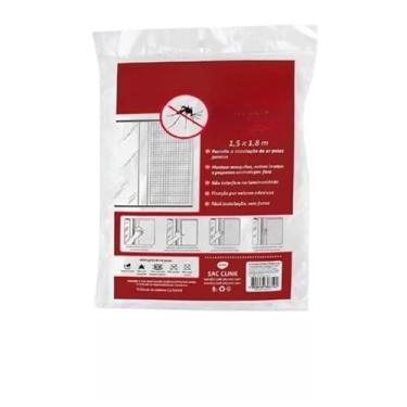 Imagem de Tela Mosquiteiro Magnética, Tela Mosquiteiro para Janela 150x180cm com Velcro Anti-Inseto Autocolante Pernilongo Removível(1 PEÇA)