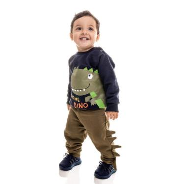 Imagem de CONJUNTO INFANTIL MOLETOM MASCULINO MENINO JUVENIL 3 MESES A 16 ANOS QUENTINHO PARA O FRIO INVERNO-Masculino