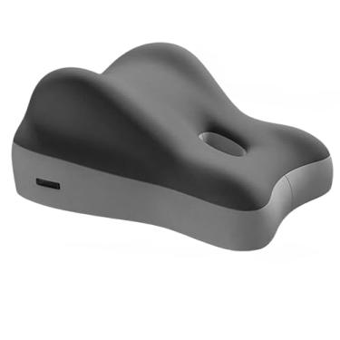 Imagem de Almofada de bumbum para casais para intimidade, almofada ergonômica de espuma viscoelástica de baixo perfil para cama, travesseiros domésticos para sentar e deitar, recupera-se após o impacto, oferece