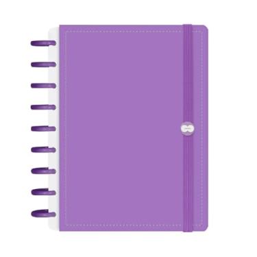 Imagem de Caderno Iscool Disc Inteligente 140 Folhas Solid Colors Lilás M+
