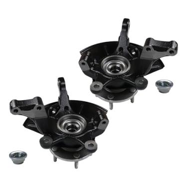 Imagem de WUCDF AUTO Conjunto de cubo de rolamento de junta de direção dianteira esquerda e direita 698-405 698-404 LK015 LK016 para Ford Escape 2005-2012 para Mazda Tribute 2005-2011 para Mercury Mariner 2005