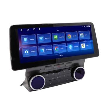 Imagem de Estéreo automotivo de 31,2 cm, 6 + 128 GB, para Chevrolet Camaro 2010-2015, Android, 8 núcleos, tela sensível ao toque, rádio GPS, navegação GPS, reprodutor de carro multimídia e unidade de cabeça