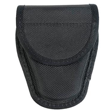 Imagem de SdTacDuGe Bolsa de algema moldada, estojo de encaixe oculto para cinto de serviço, suporte profissional de aplicação da lei, nylon balístico policial