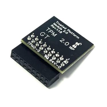 Imagem de Zahara Módulo TPM2.0 18pin-1 LPC SLB9665, TPM 2.0 Módulo de segurança de criptografia para placa-mãe ASROCK compatível com Win11 para H270M Pro4/Z270 Killer SLI, Pro4, Taichi/Z270M-ITXac /B365 B365M