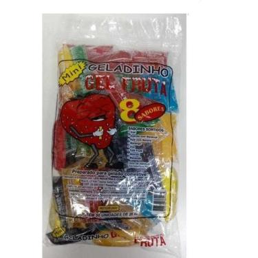 Imagem de Kit 3 Fardos Geladinho Sacolé Gel Fruta Com 50X28Ml=150Un