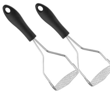 Imagem de Amassador Espremedor de Batata Inox Manual Resistente com Pressão Rápida(2)