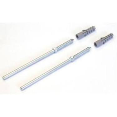 Imagem de Kit 2 Prateleiras 90X20 Suporte Invisível Madeira Maciça - Loja Do Pin