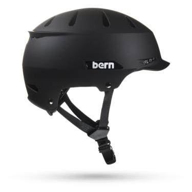 Imagem de Bern Hendrix Capacete de bicicleta adulto – Capacete estilo aba MIPS – Proteção de impacto rotacional MIPS – Capacete de bicicleta leve – Capacete de bicicleta adulto preto fosco – Capacetes de