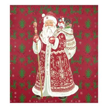 Imagem de SEHANY Capa magnética de Papai Noel para lava-louças, adesivos magnéticos para decoração de Natal antiarranhões para painel de geladeira e lava-louças, decoração de Natal de cozinha doméstica 58 x 66