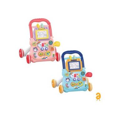 Imagem de Andador Infantil Educativo Empurrar Piano e Lousa Maxi Baby