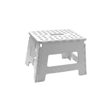 Imagem de Banqueta Multiuso Dobrável Branco - Camesa