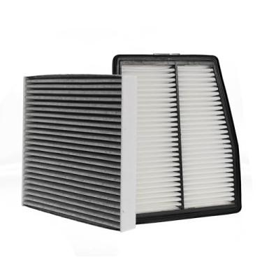 Imagem de NuFlySic Filtro de ar para motor e cabine APENAS PARA HÍBRIDO para Hyundai Tucson 22-25 para Santa Fe 21-25 para Sonata 20-25 para Kia Sorento 21-25 para Sportage 23-25 Substitui 97133L1000 28113