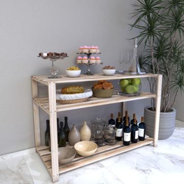 Imagem de Balcão Estante Aberto Closet Vazado Expositor Produtos Vitrine