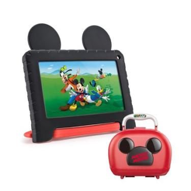 Imagem de Compre Tablet Mickey 4GB RAM + 64GB e Leve Maleta Mickey Construtor - NB4130K NB4130K