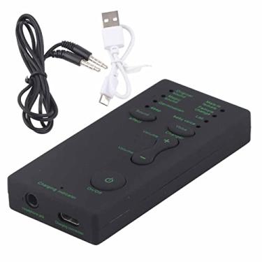 Imagem de GLOGLOW Mini Trocador de Voz para Jogos e Transmissão Ao, 7 Efeitos de Voz, Placa de Som USB Portátil, Compatível Com Celular e PC, 70x35x11mm