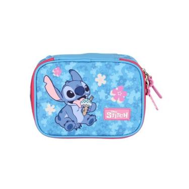 Imagem de Estojo Escolar Penal Box Infantil Lilo Stitch Original - Maxlog, pink