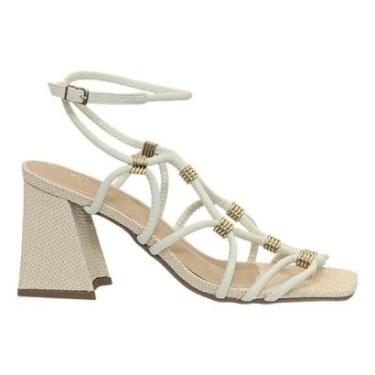 Imagem de Sandália Adora Salto Alto Bloco Feminina 1586487-01-Feminino