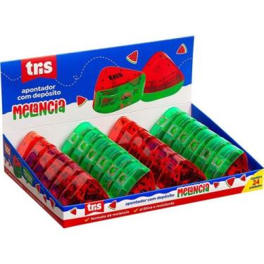 Imagem de Apontador TRIS Melancia com Depósito Antiferrugem (display com 24 Unid