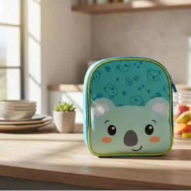 Imagem de Lancheira Térmica Animais Escolar Passeio Mochila Infantil - D Present