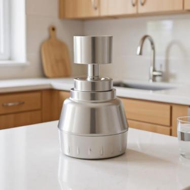 Imagem de Aerador de torneira de cozinha com pulverizador – acessório de bocal ajustável para economia de água para fácil uso doméstico (A)