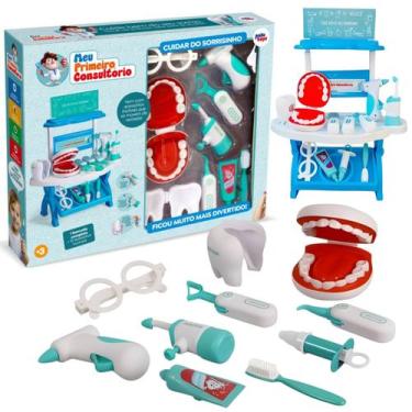 Imagem de Bancada Dentista Infantil Meu Primeiro Consultório - Paki Toys
