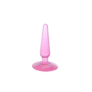 Imagem de Plug Anal com Ventosa, Rosa, 100mm
