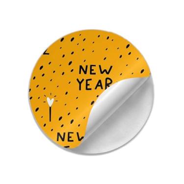 Imagem de Ladrilho Decorativo de Cerâmica Estampa Letras Pretas e Amarelas