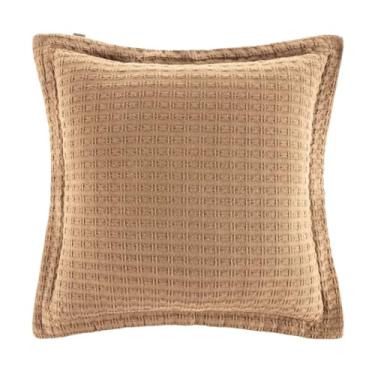 Imagem de Almofada Decorativa Karsten com Enchimento e Zíper, 100% Algodão, 45x45cm (Salmão)