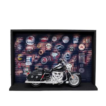 Imagem de Miniatura Moto Harley 1:12 Kit Expositor - Road King Classic