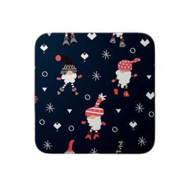 Imagem de Ladrilho Decorativo de Cerâmica Elegante Com Motivos Natalinos