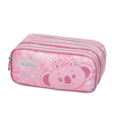 Imagem de Estojo Triplo Escolar Lilica Ripilica Charming - Pacific