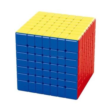 Imagem de Cubo Mágico Magnético 7x7x7 Profissional Brinquedo Antiestresse Sem Ad