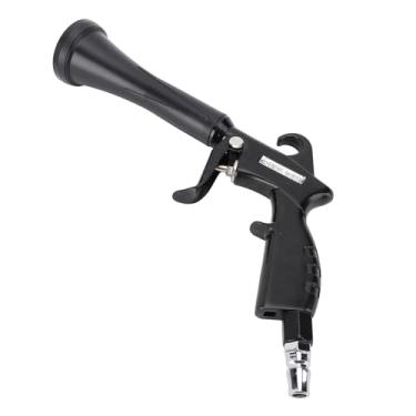 Imagem de Luocute Ferramenta de Sopro de Ar para Carro, Pistolas de Limpeza de Liga de Alumínio Com Proteção de Borracha e Bico Ajustável de Latão, Acessórios de Compressor de Ar para Limpeza de