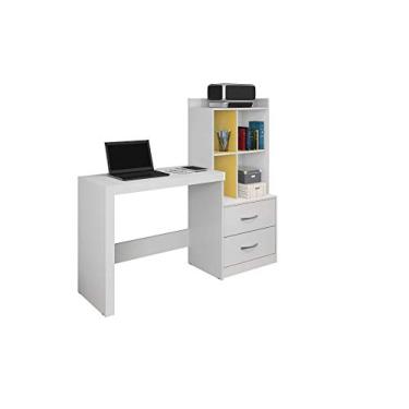 Imagem de Escrivaninha com Estante 2 Gavetas Alana JCM Movelaria