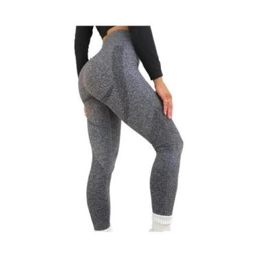 Imagem de Leggings sem costura cintura alta para as mulheres, leggings sexy para