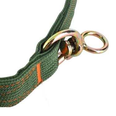 Imagem de ZJchao Gola de Cabra, Colarinho de Cano de Panturrilha de 4 Camadas Com 2 Linhas de Buckle de Fivela de Metal Suprimentos de Berço para Cavalos para Cavalos Ovelha de Gado de Gado etc. Animais de Fazenda Animais de Estimação (L 48x18x72in)