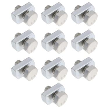 Imagem de OTOTEC 10 pares de porcas de canal P3010 de 1/2 x 15/16 polegadas para instalação de painel solar de canal de 1-5/8 polegadas