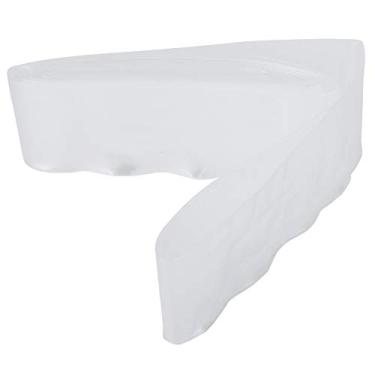 Imagem de Cryfokt Dureza da Casca de Salsicha de Plástico e Fácil de Operar para Salsichas de Ovo 164 Pés X 2 pol. Transparente