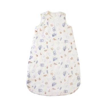 Imagem de Saco De Dormir Unissex Para Bebês Em Algodão De Bambu Quente Anti-Chut