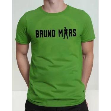 Imagem de Camiseta Camisa Adulto Feminina Masculina Algodão Bruno Mar s Música P